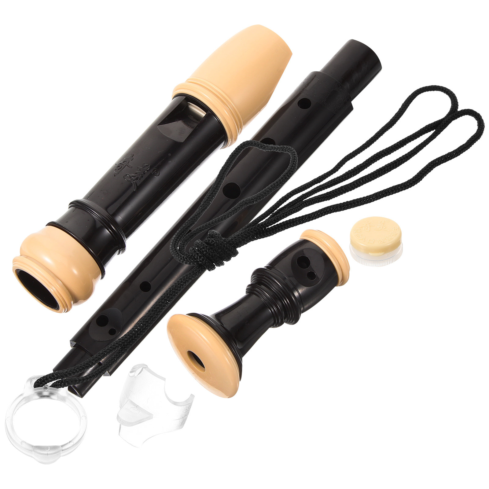 Soprano Recorder Plastic - 1Set German 8-Hole Soprano Recorder C