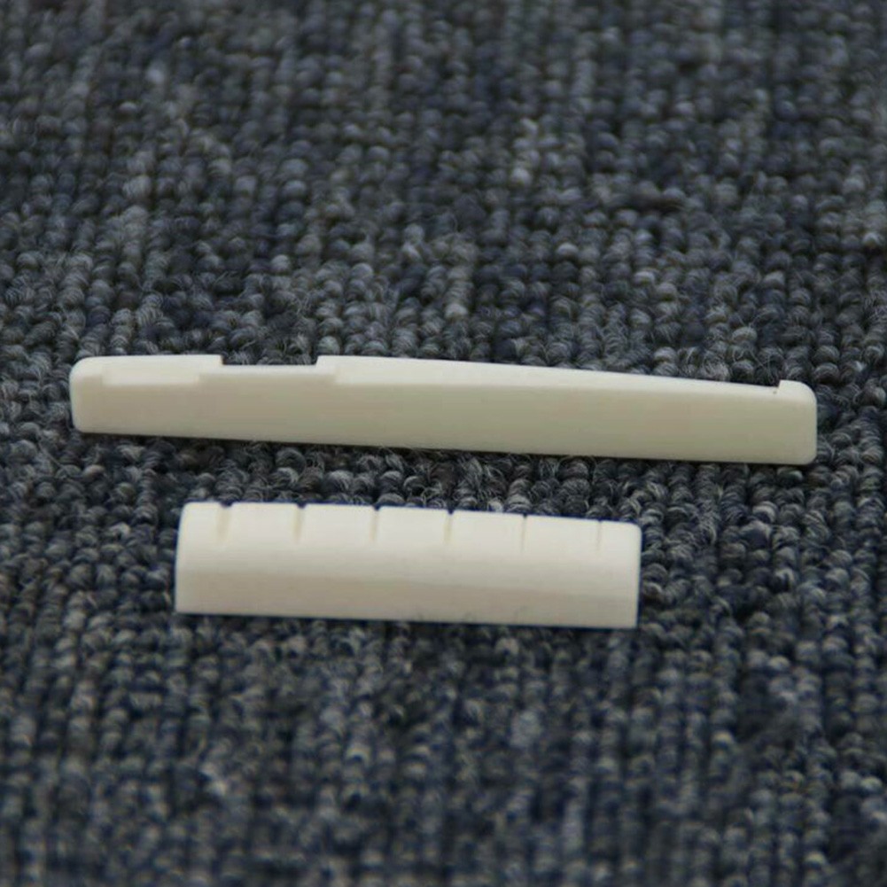 Musical Instrument Ending In A - 72mm End Nut 43mm Natural Bone