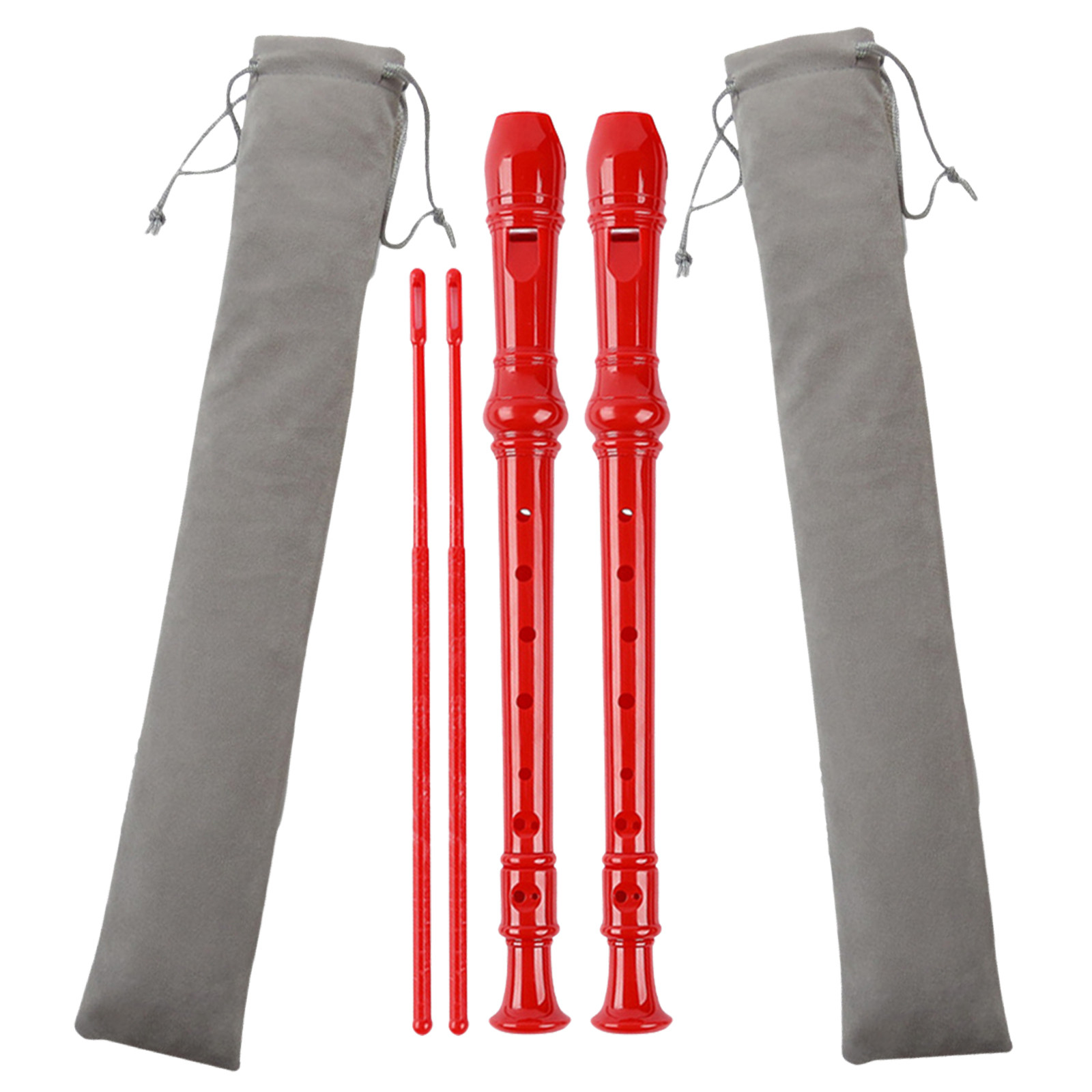 Soprano Recorder Plastic - 2Sets ABS Recorder German Style Soprano