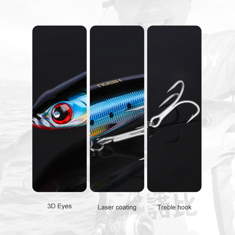 NOEBY Heavy Sinking Stickbait  - Rain Stick Percussion recension och pris
