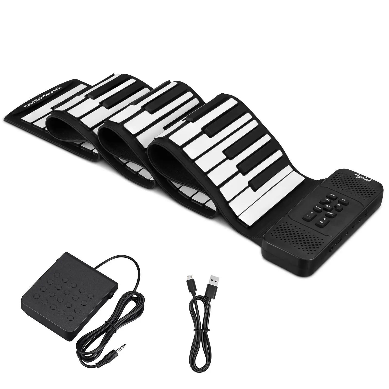 Pogolab 88 Keys Hand Roll Up P - Musical Instrument Keyboard recension och pris