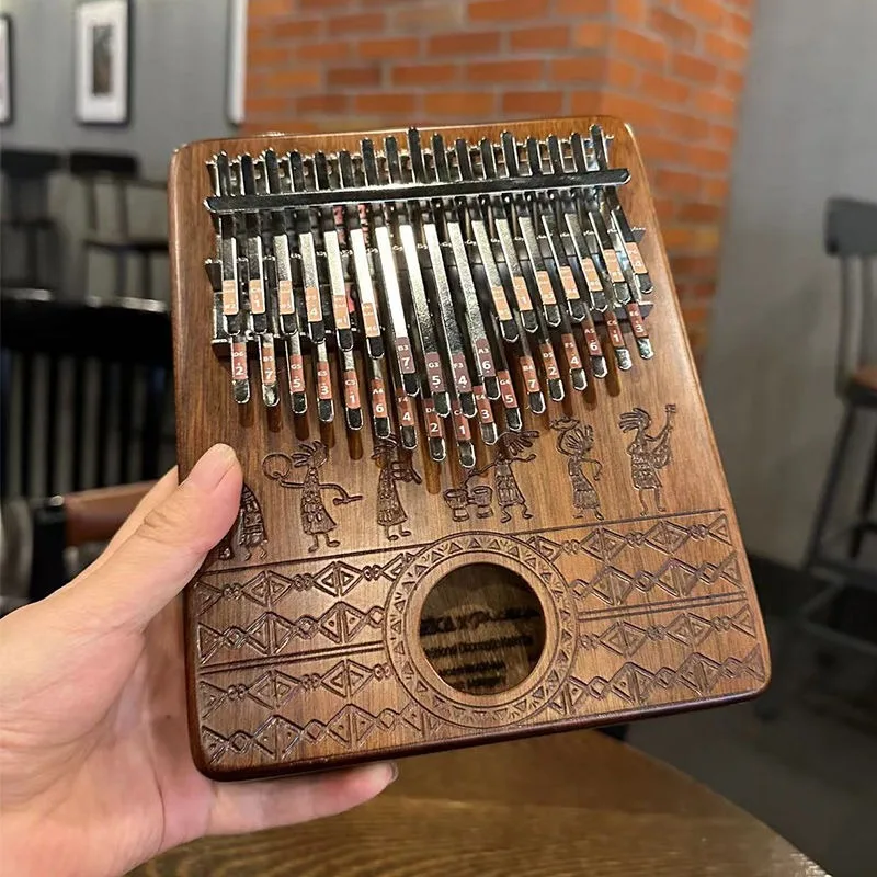 Wooden Kalimba Portable Childr - Musical Instrument Keyboard recension och pris