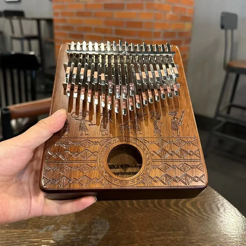 Wooden Kalimba Portable Childr - Musical Instrument Keyboard recension och pris
