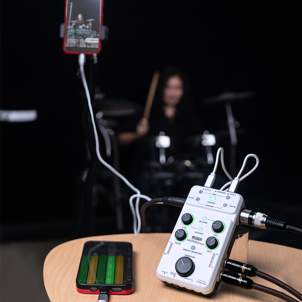 JOYO Audio Mixer MOMIX PRO Sui - Musical Instrument Keyboard recension och pris