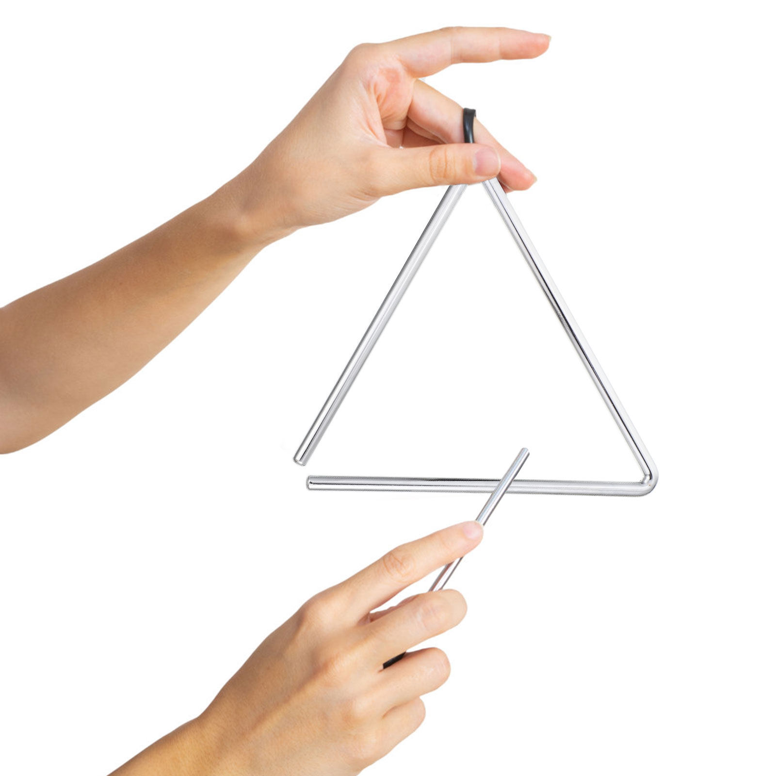 1Set Music Percussion Triangle - Musical Instrument Ending In A recension och pris