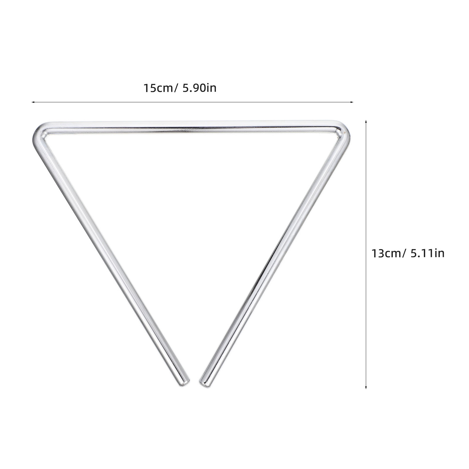 1Set Music Percussion Triangle - Musical Instrument Ending In A recension och pris