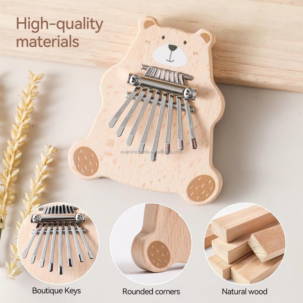 8 Key Mini Kalimba Portable Th - A Musical Instrument With Keys recension och pris