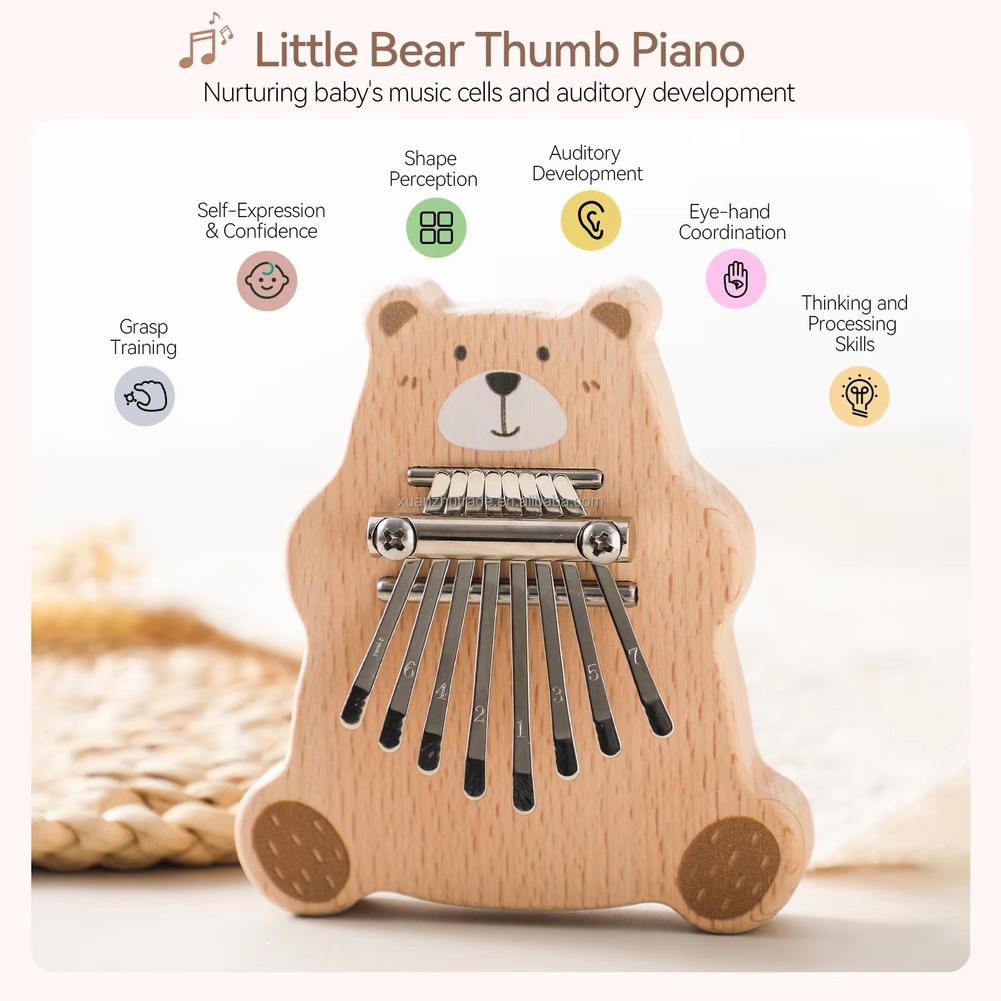 8 Key Mini Kalimba Portable Th - A Musical Instrument With Keys recension och pris