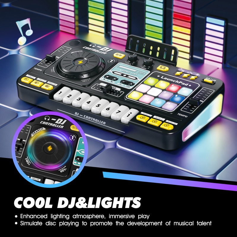 DJ Mixing Toys for Children Mu - Musical Instrument Keyboard recension och pris