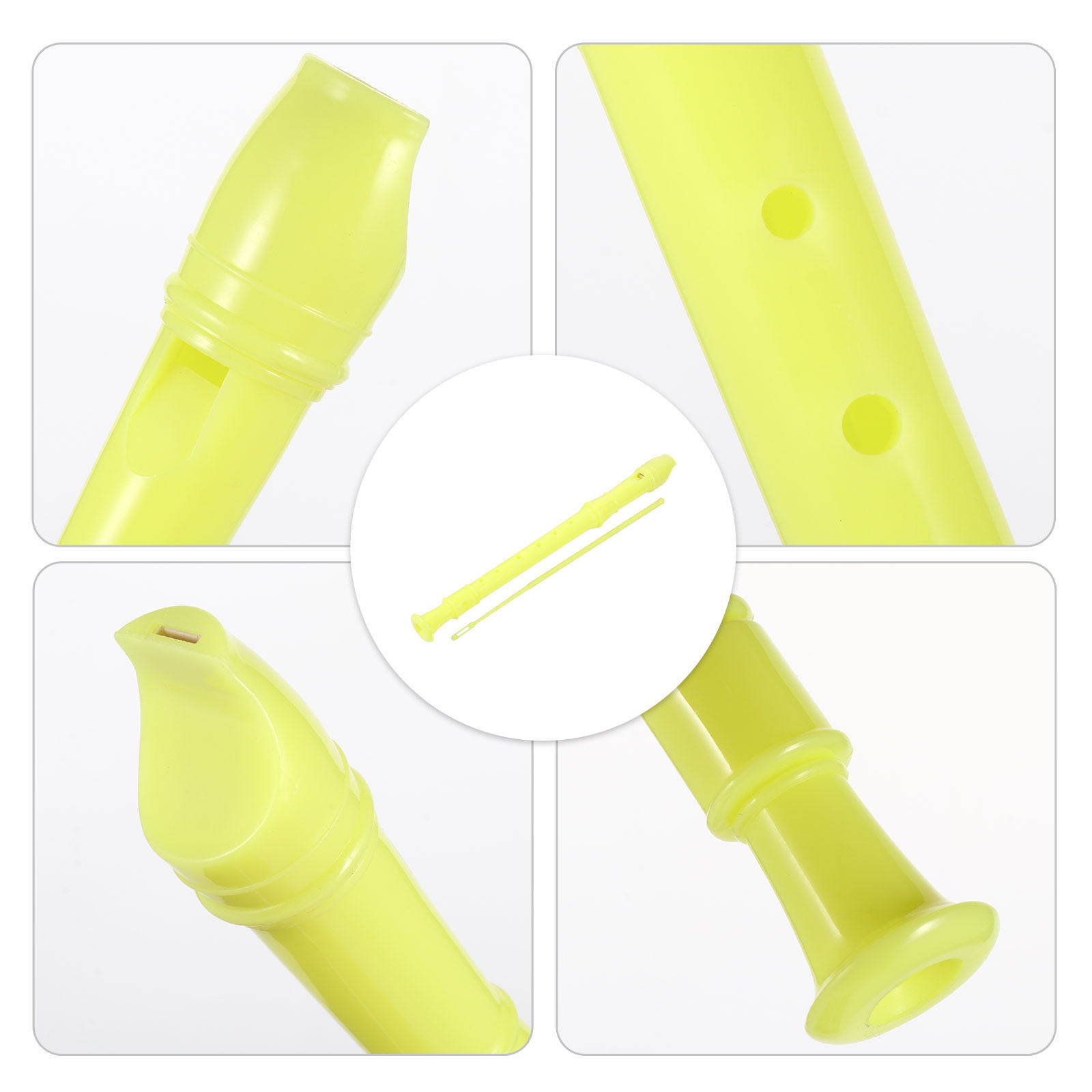 1Set Children Soprano Recorder - Soprano Recorder Plastic recension och pris