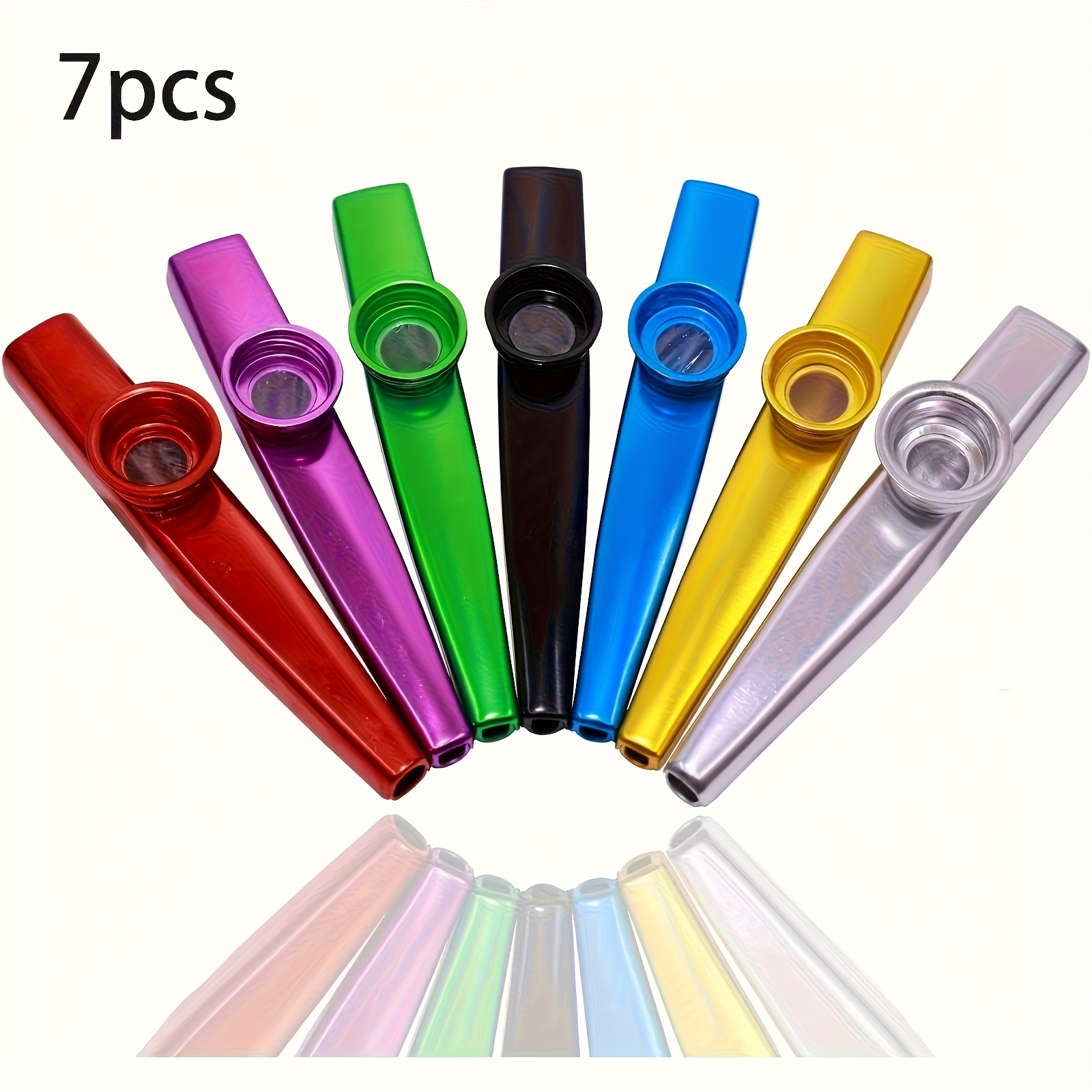 7pcs Metal Kazoos Simple Desig - Musical Instrument Kazoo recension och pris