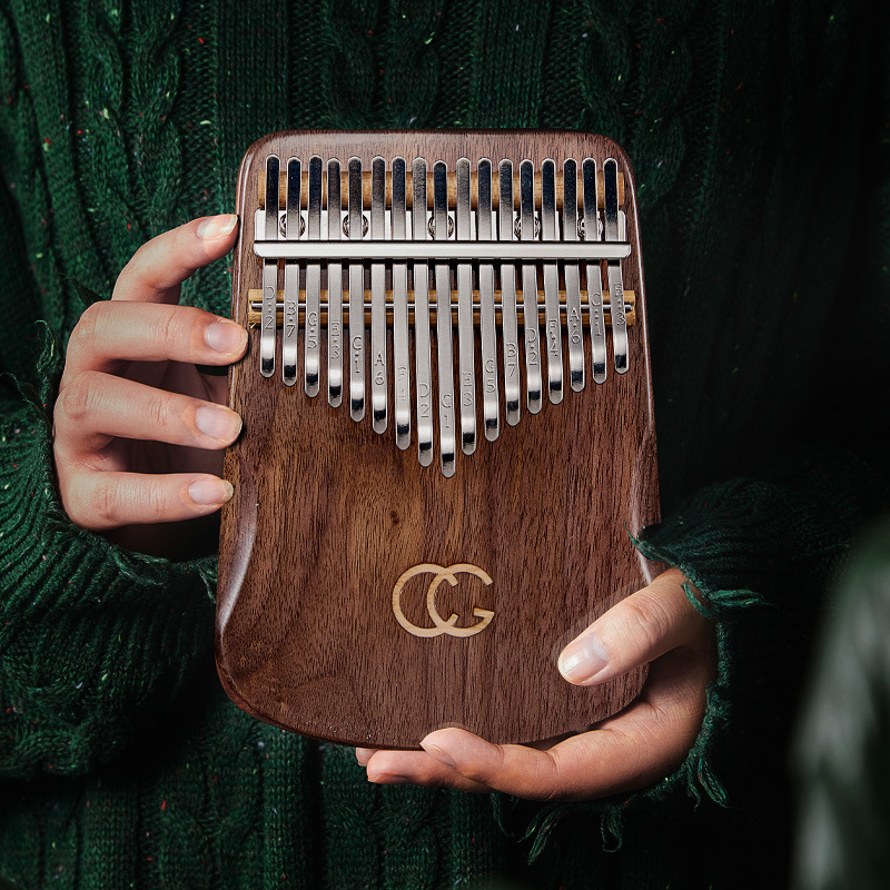 17 21 Key Thumb Piano Kalimba  - Musical Instrument Keyboard recension och pris
