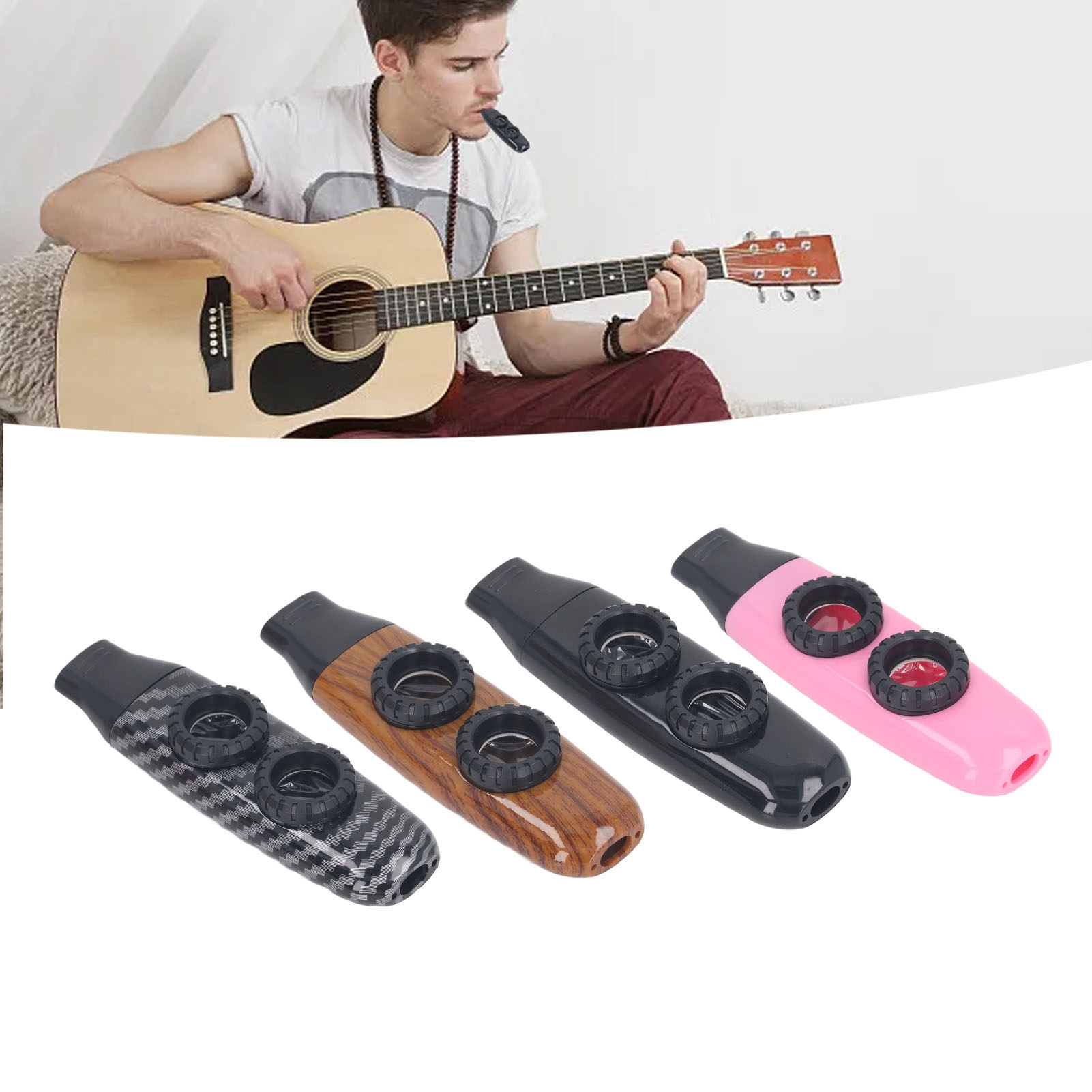 Kazoo Flute Dual Hole Flute Ad - Musical Instrument Kazoo recension och pris