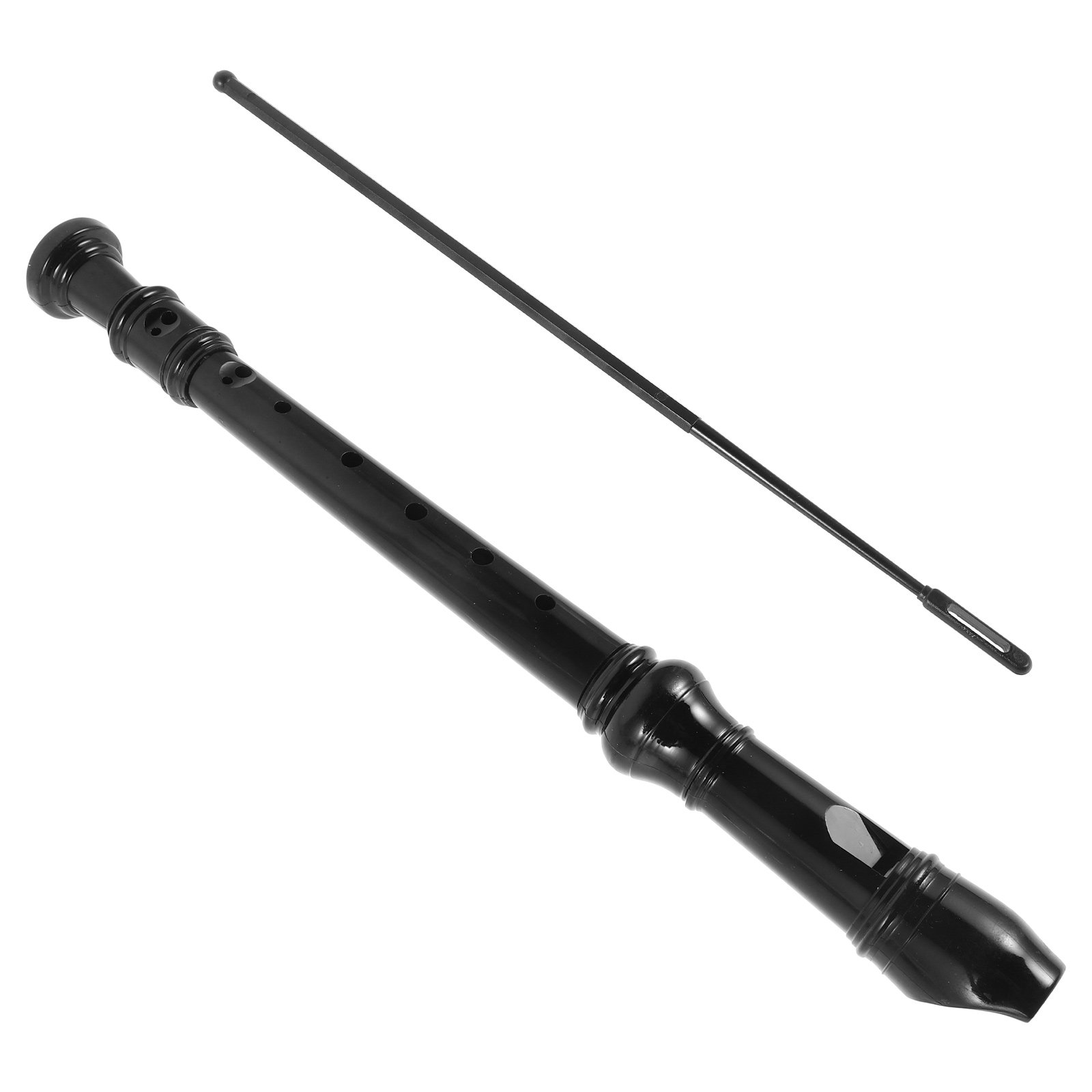 8 Hole Black Transparent Sopra - Soprano Recorder Plastic recension och pris