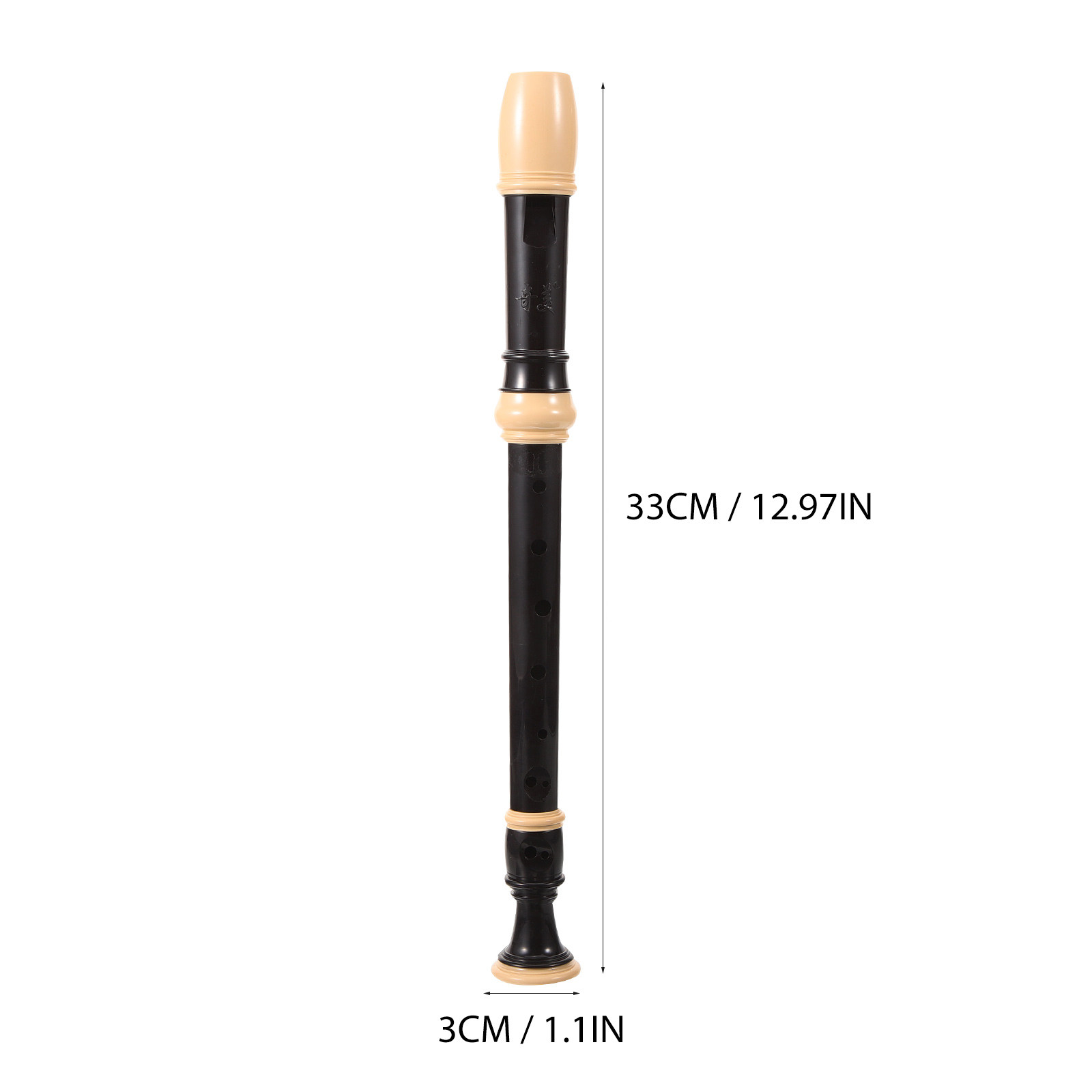 1Set German 8 Hole Soprano Rec - Soprano Recorder Plastic recension och pris