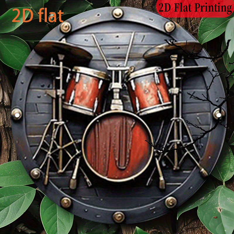 2D Flat, 1pc, 20.32x20.32 cm 2 - Musical Instrument Sign recension och pris