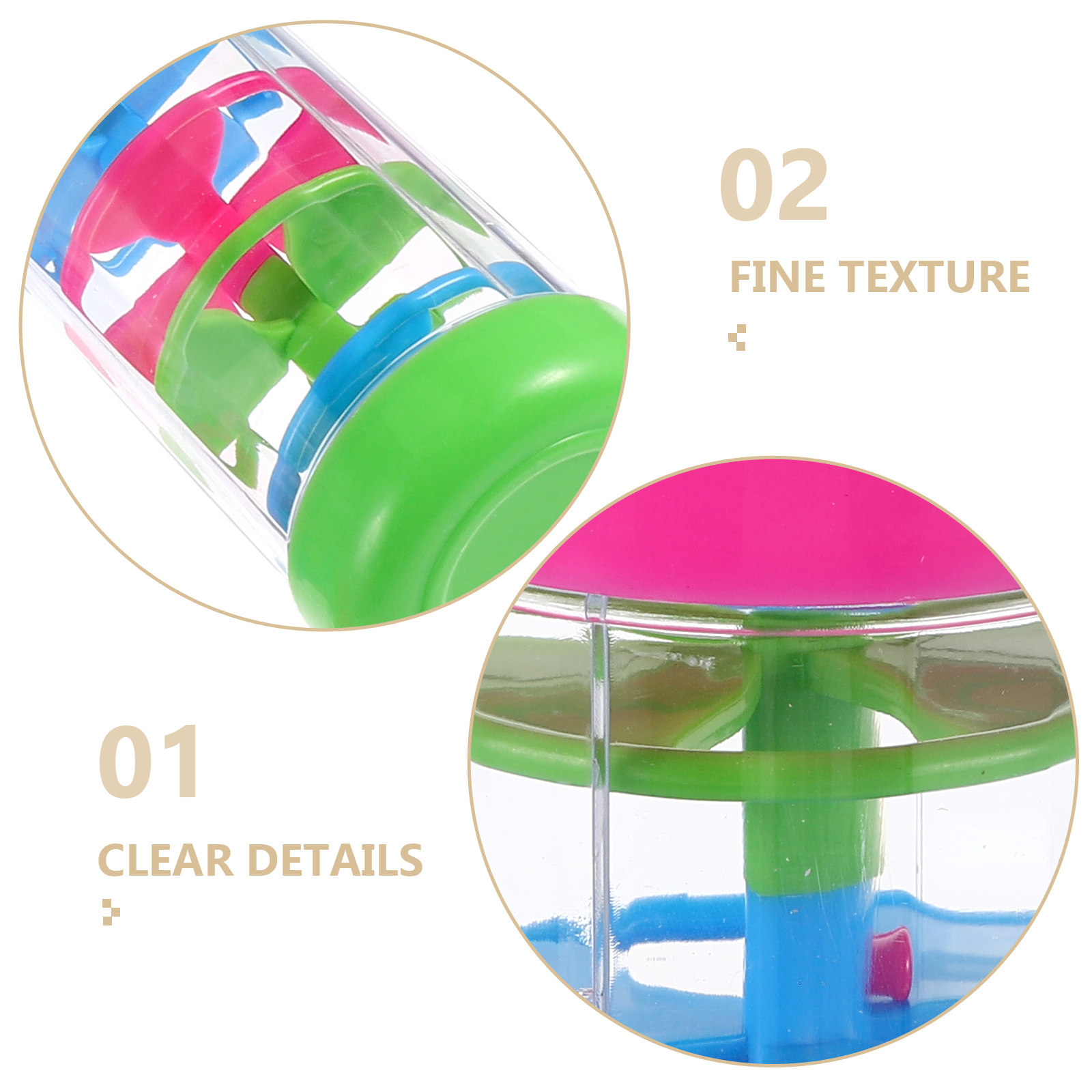 2Pcs Rain Stick Spiral Musical - Rain Stick Percussion recension och pris