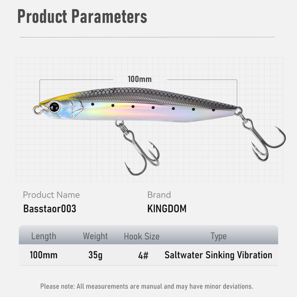 Kingdom Pencil Fishing Lure 10 - Rain Stick Percussion recension och pris