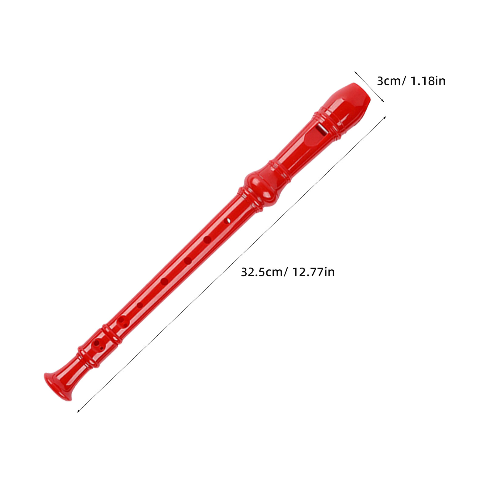 2Sets ABS Recorder German Styl - Soprano Recorder Plastic recension och pris